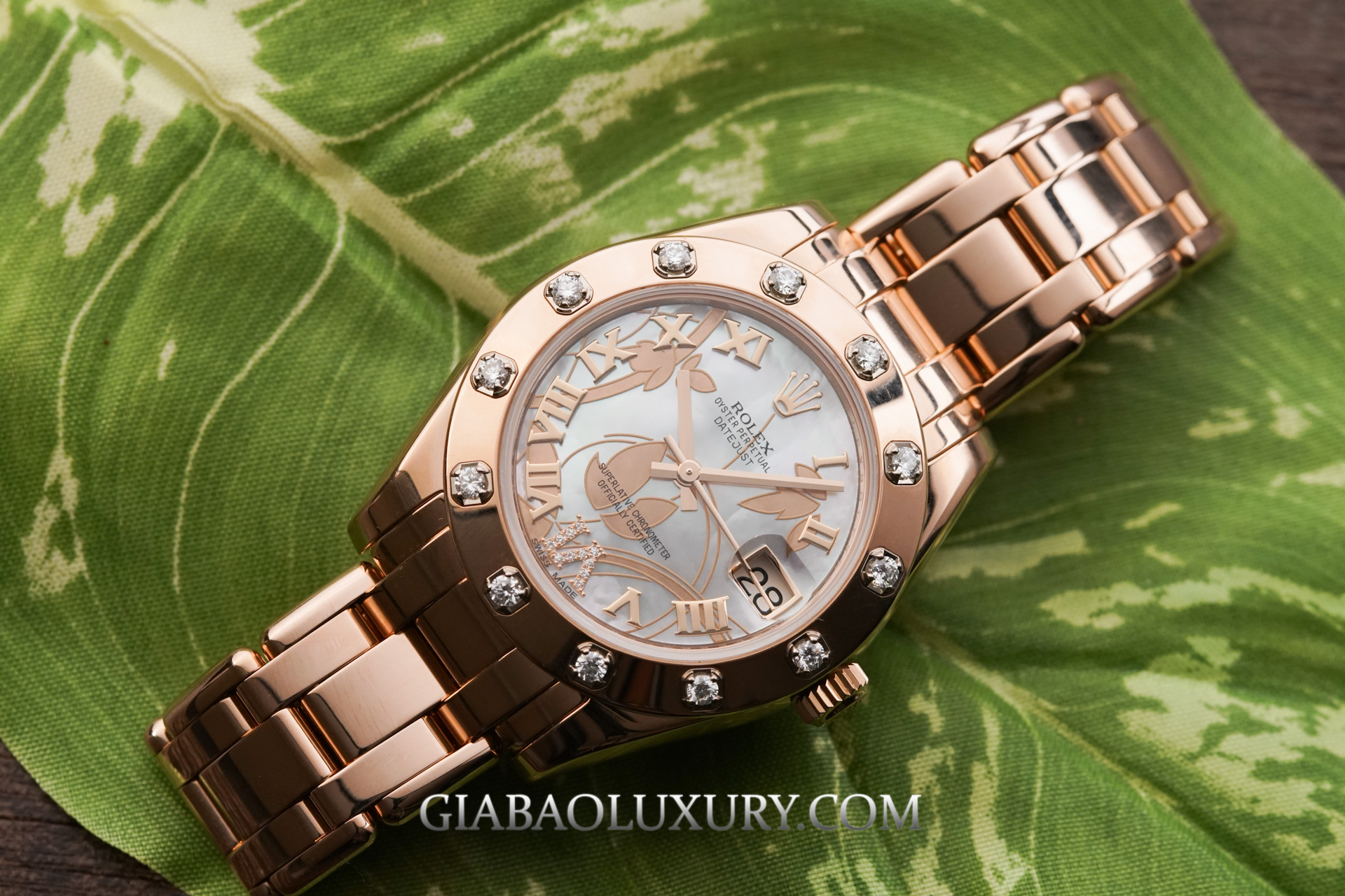 Gia Bảo Luxury thu mua đồng hồ Rolex Pearlmaster chính hãng 